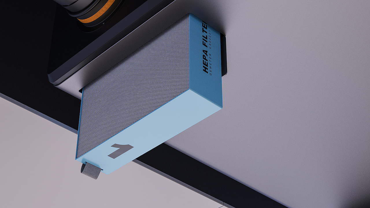 洛可可 x 格韦特 | PI系列商用新风机系统（图ZMzI4Mzk0NjUy） - 电子产品 - 站酷设计师洛可可咨询设计原创素材 - 站酷ZCOOL