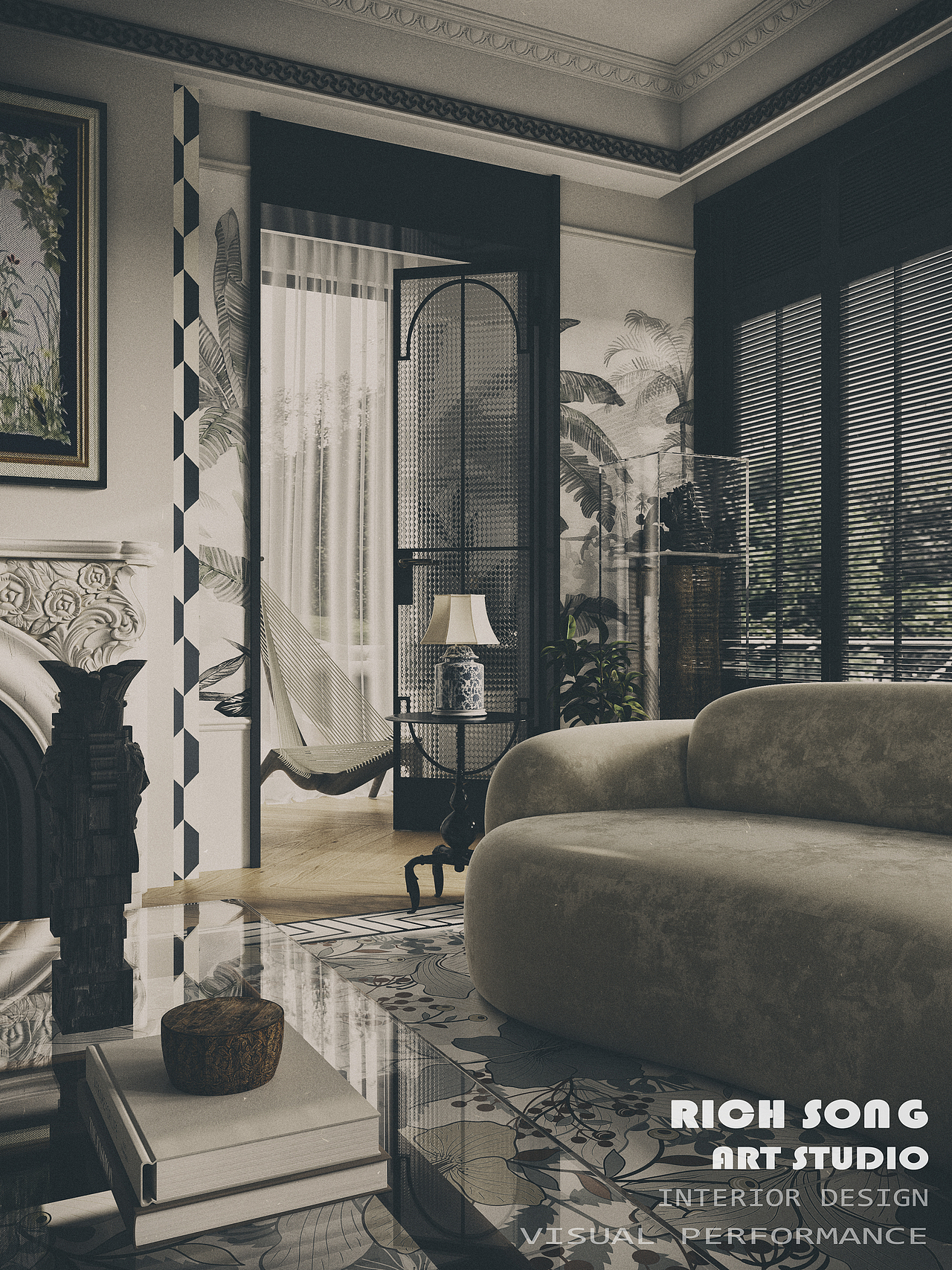 南洋风丨住进氧气吧里（图ZMzQzNDc2OTY4） - 家装设计 - 站酷设计师Richsong原创素材 - 站酷ZCOOL