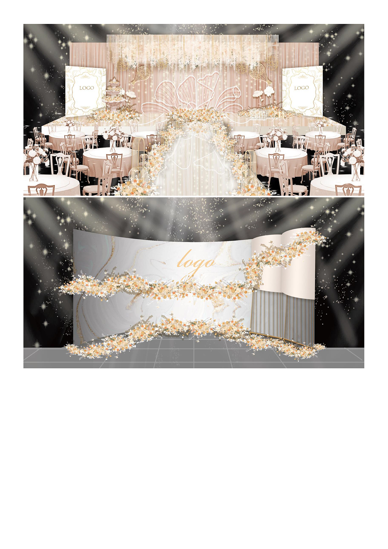一些婚礼设计（平面、三维）以及展会活动现场（图ZMzA2NTk3ODQ4） - 其他平面 - 站酷设计师辉如雨原创素材 - 站酷ZCOOL