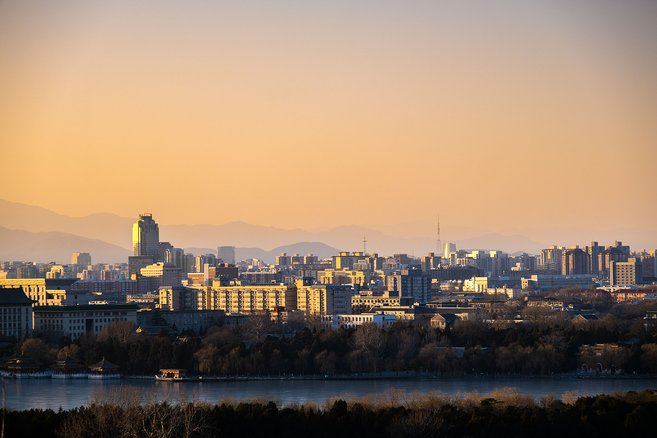 冬日里的北京 古建筑的光影