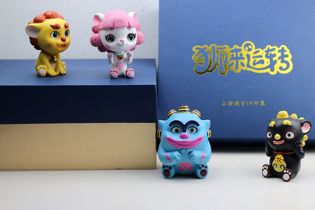 石狮城市IP形象设计,羽林造物x惠尚x功夫动漫