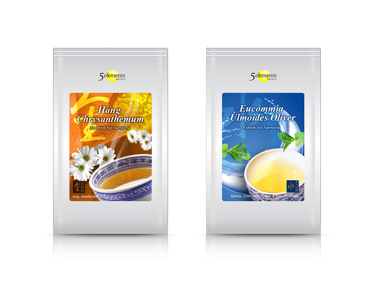 五行茶包装（图ZMTQwNzEyNDg0） - 包装 - 站酷设计师邓小猫原创素材 - 站酷ZCOOL