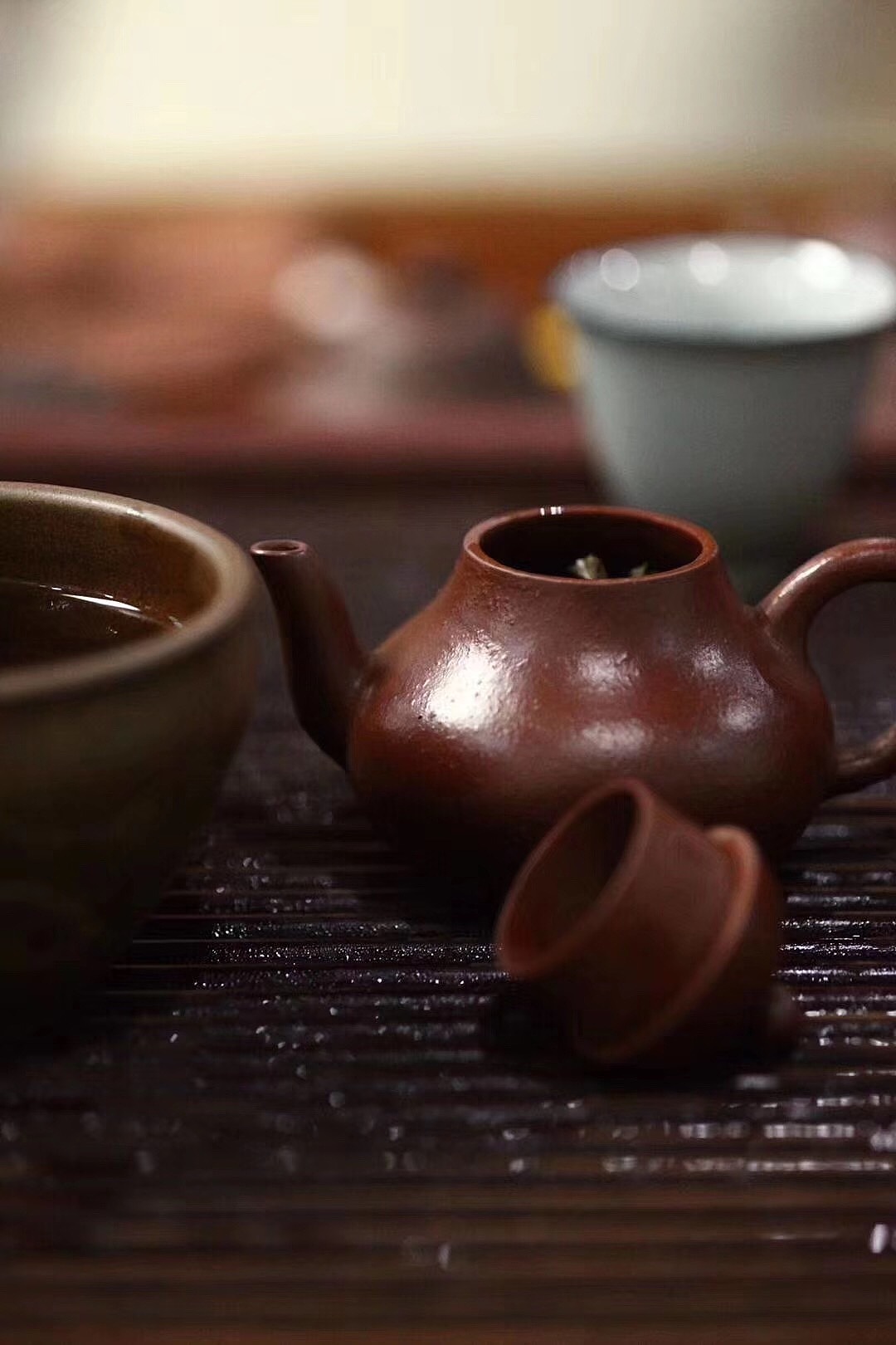 紫砂壶—梨形（大红袍）（图ZMTUwMDI4NzQ0） - 其他手工艺 - 站酷设计师紫砂文化传媒原创素材 - 站酷ZCOOL