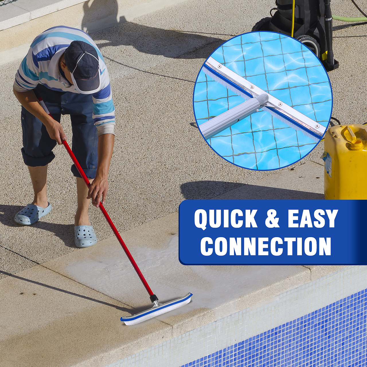 泳池刷子 亚马逊 主图