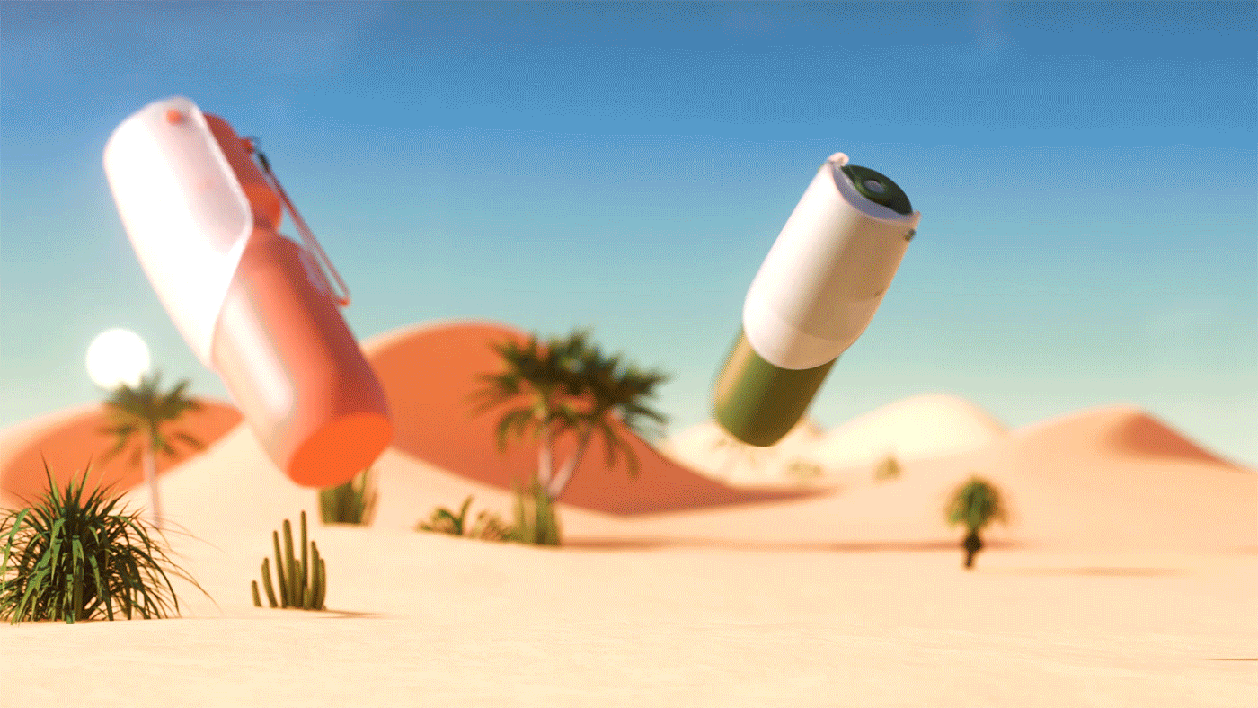 户外狗狗宠物杯子狗狗猫动物三维淘宝短视频设计制作