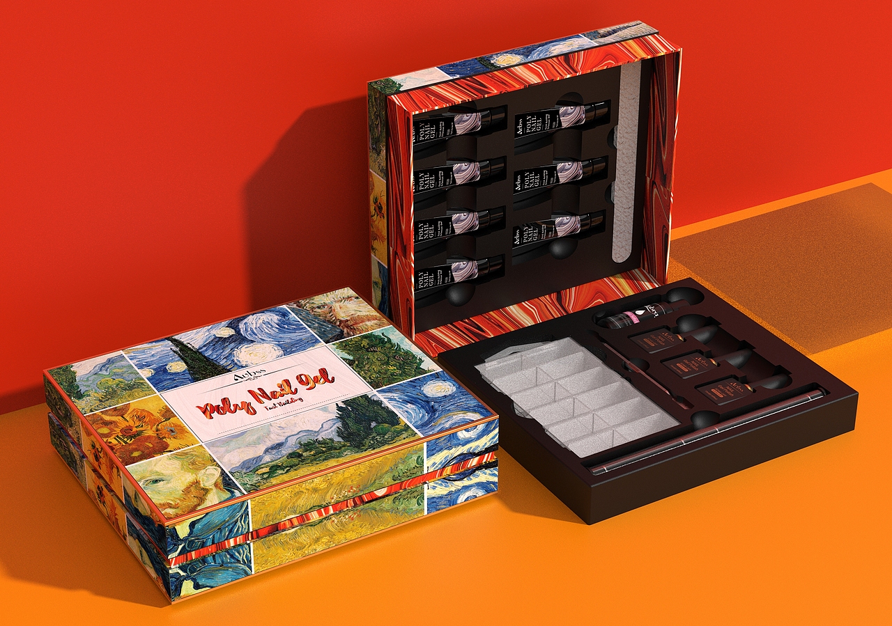 美甲类品牌包装