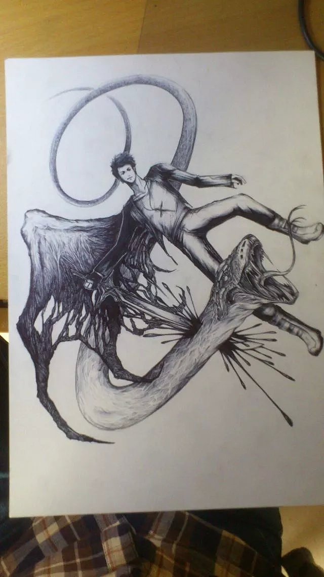 初中画的现在大学快毕业了