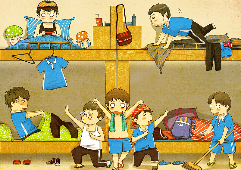 《宿舍1906》 每个宿舍都不缺乏活泼好动,激情四射的好舍友,多少年