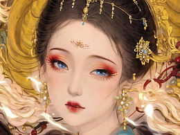 ai绘画 国风人物插画