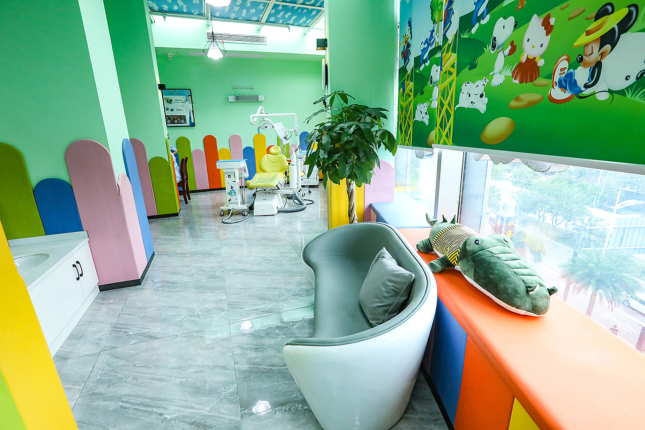 儿童诊疗室|军民口腔|吉拓医美设计|牙科门诊连锁店装修设计|重庆吉拓