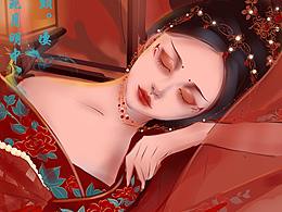 《美人图鉴  虞美人》