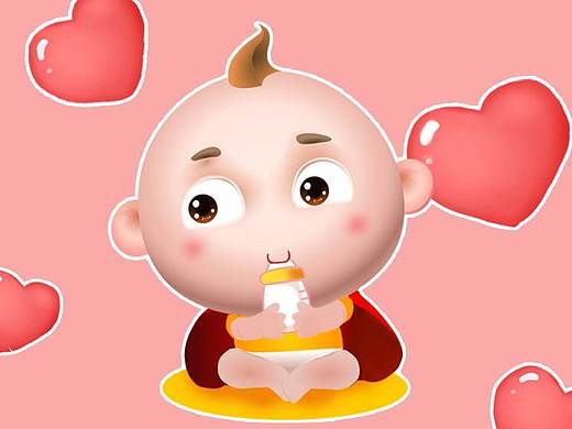 婴儿表情包设计