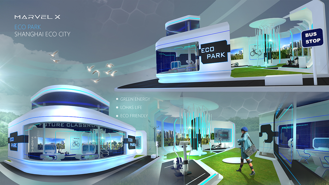 ROEWE MARVEL X WORLD CONCEPT DESIGN（图ZMTIwMjM1NTA0） - 建筑/空间 - 站酷设计师Black_Rain原创素材 - 站酷ZCOOL