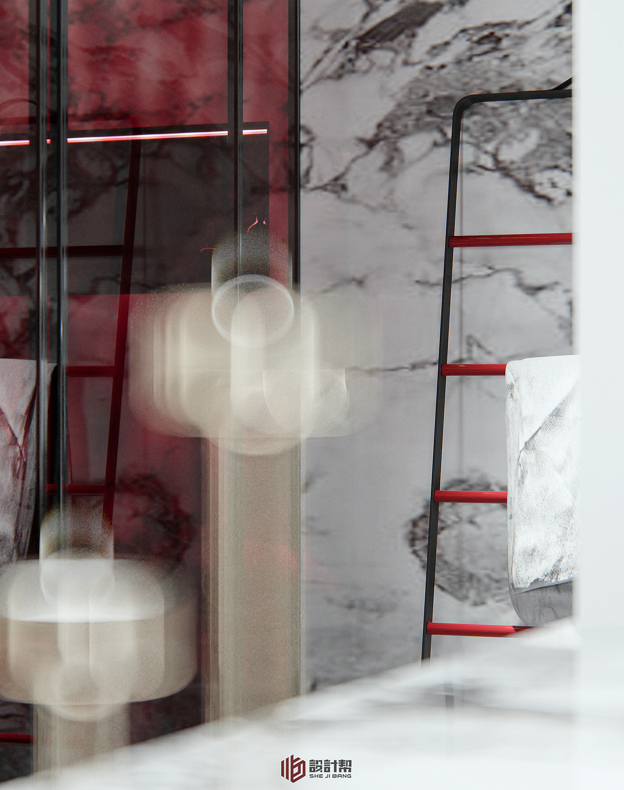 Modern style | 光 影 之 间 · 现代客餐厅（图ZMjM0NzEwOTgw） - 家装设计 - 站酷设计师森林空间原创素材 - 站酷ZCOOL