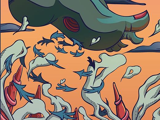 肢端供血不足（个人主页-ZMzAwNTQyMjQ=） - 艺术插画 - 站酷设计师浪味仙柳三原创素材 - 站酷ZCOOL