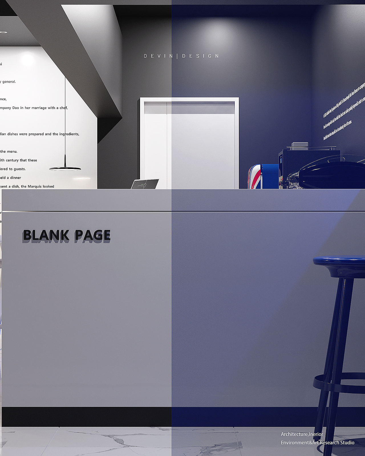 黑——白——蓝（图ZMjM5MjQ3MTQ0） - 家装设计 - 站酷设计师BLANKPAGE_原创素材 - 站酷ZCOOL