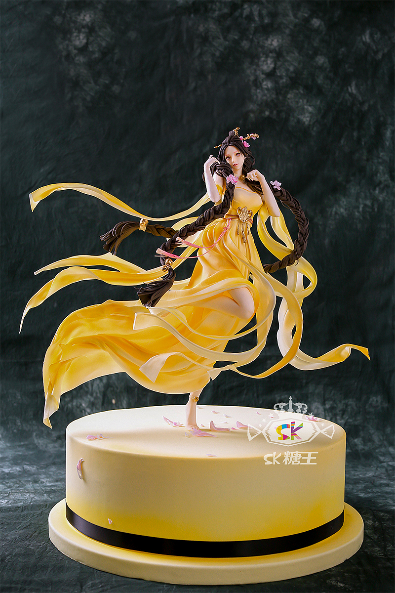 可以吃的手办 | 翻糖古风人偶作品，有被这眼神飒到吗（图ZMjY3OTQ4OTQw） - 手办/模玩 - 站酷设计师糖王周毅团队原创素材 - 站酷ZCOOL
