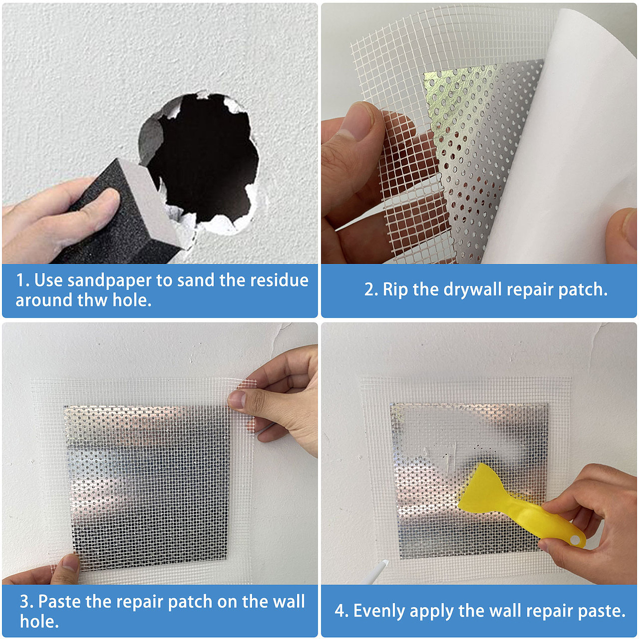 关于修补墙面的产品