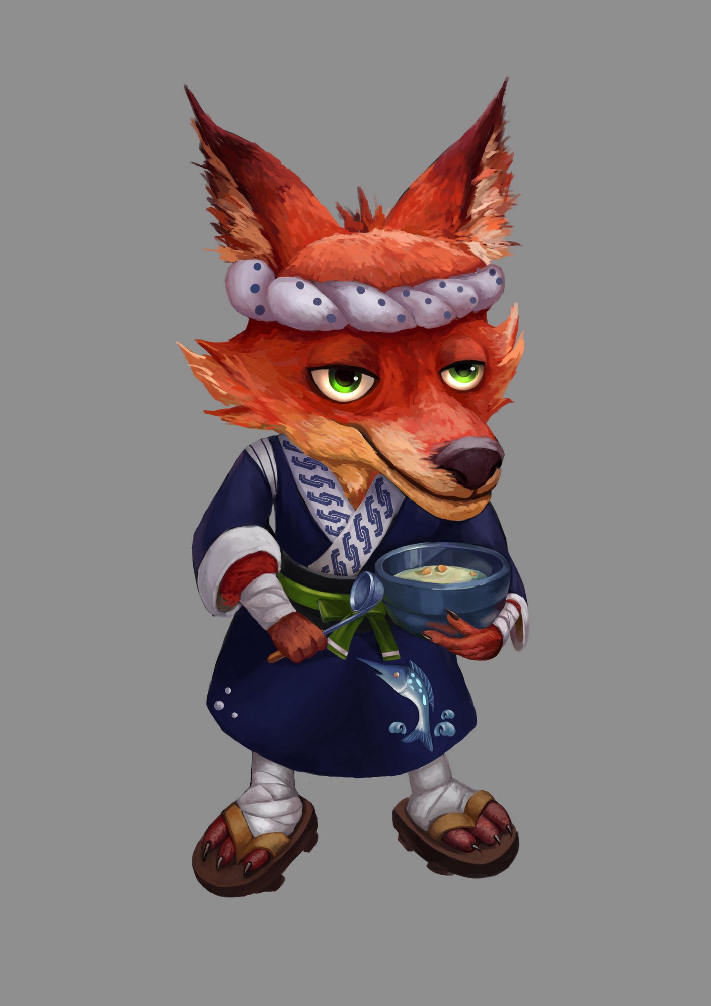 一个日本厨子小狐狸的俯视