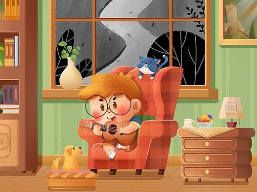 日常幻想（个人主页-ZMzc2MDYzNDg=） - 创作习作 - 站酷设计师Abby_525原创素材 - 站酷ZCOOL