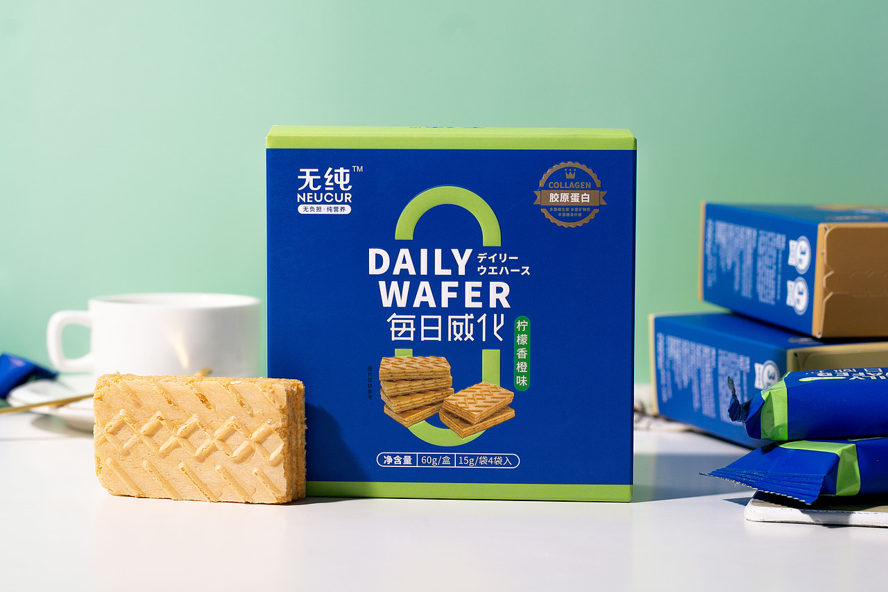 胶原蛋白威化饼（图ZMjExMDA5NzMy） - 产品摄影 - 站酷设计师有间图片社原创素材 - 站酷ZCOOL