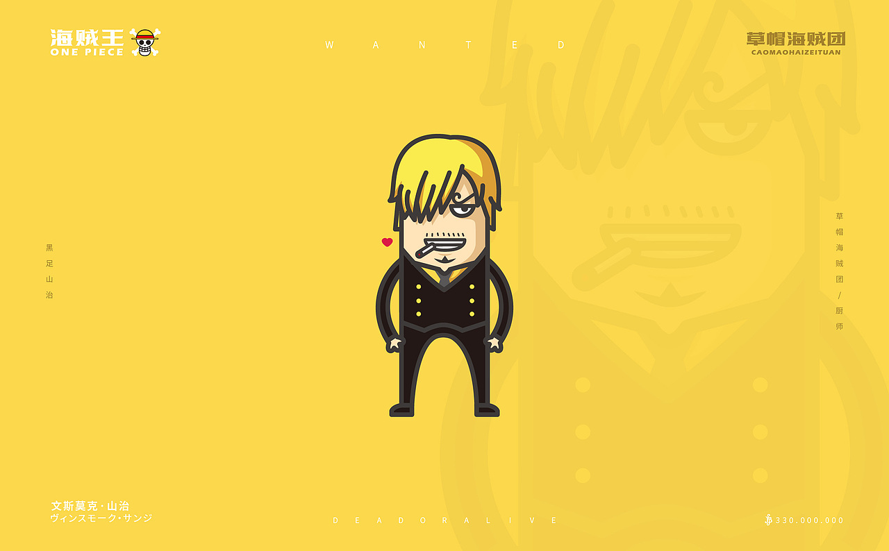 独眼胶囊搞怪蛋仔海贼王插画