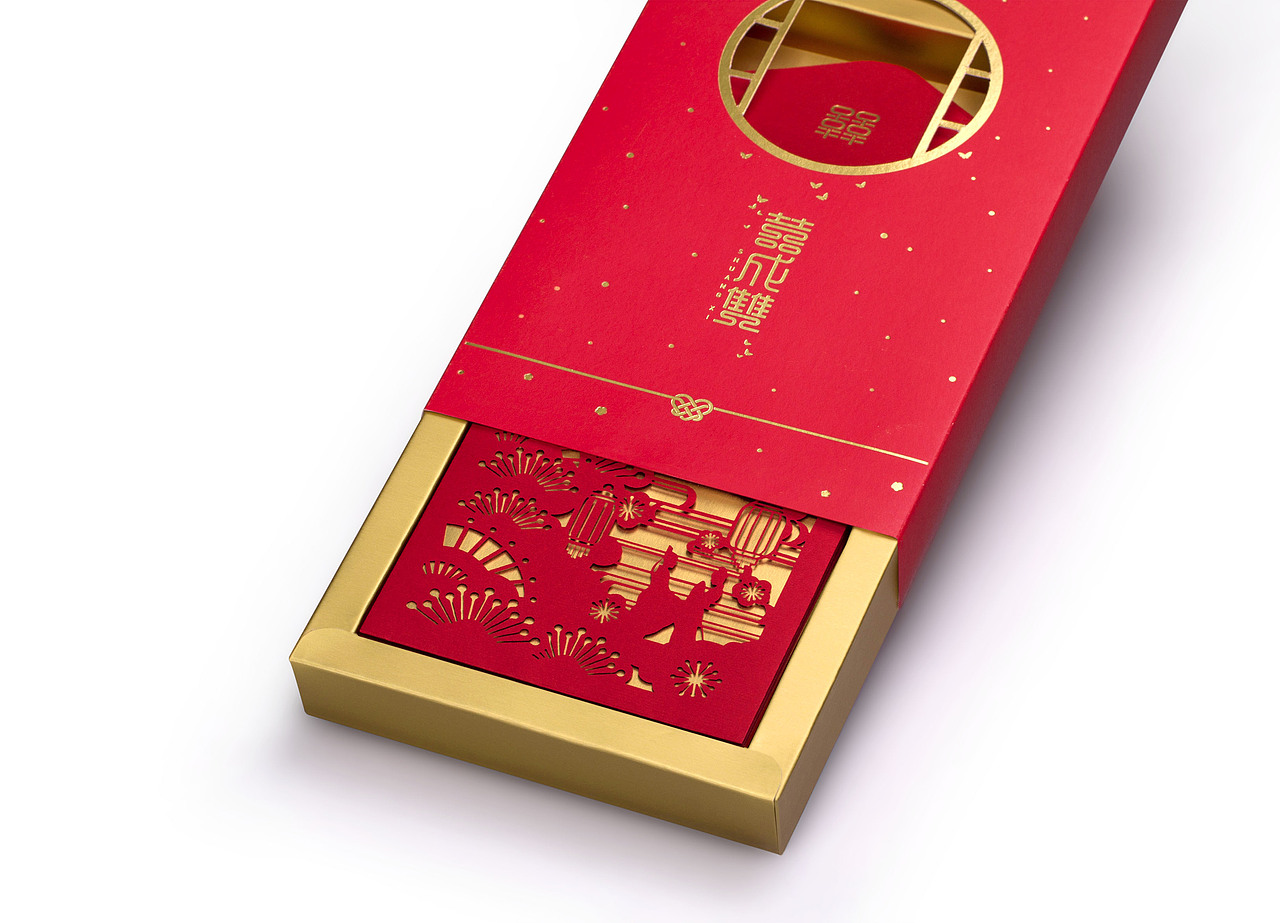 报喜|有礼有节™至美婚礼系列 ——《喜成双》婚庆红包