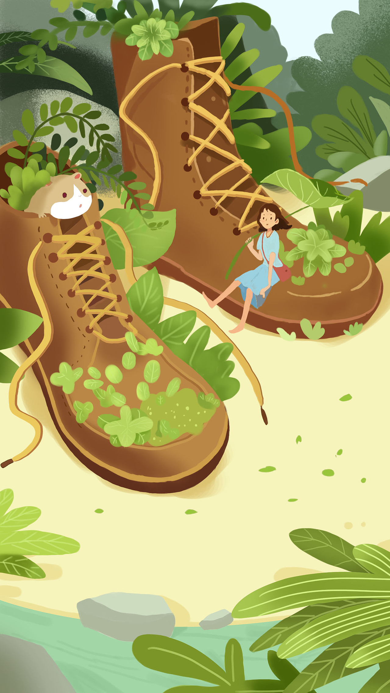 手绘插画（图ZMTU2Nzg5NDY0） - 创作习作 - 站酷设计师赵梓慧原创素材 - 站酷ZCOOL