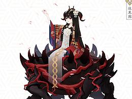 阴阳师「百绘罗衣」-孟婆皮肤“落花惊梦”