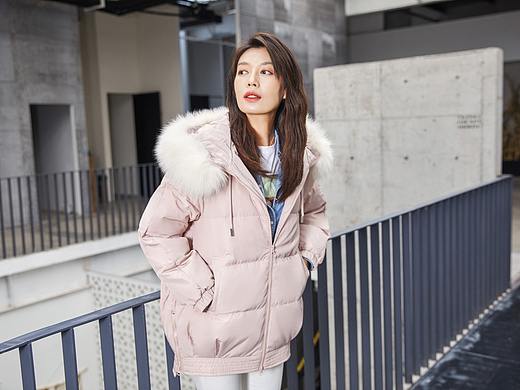 羽绒服 户外模特拍摄