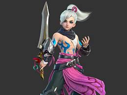 天戟CG卡通宣传图