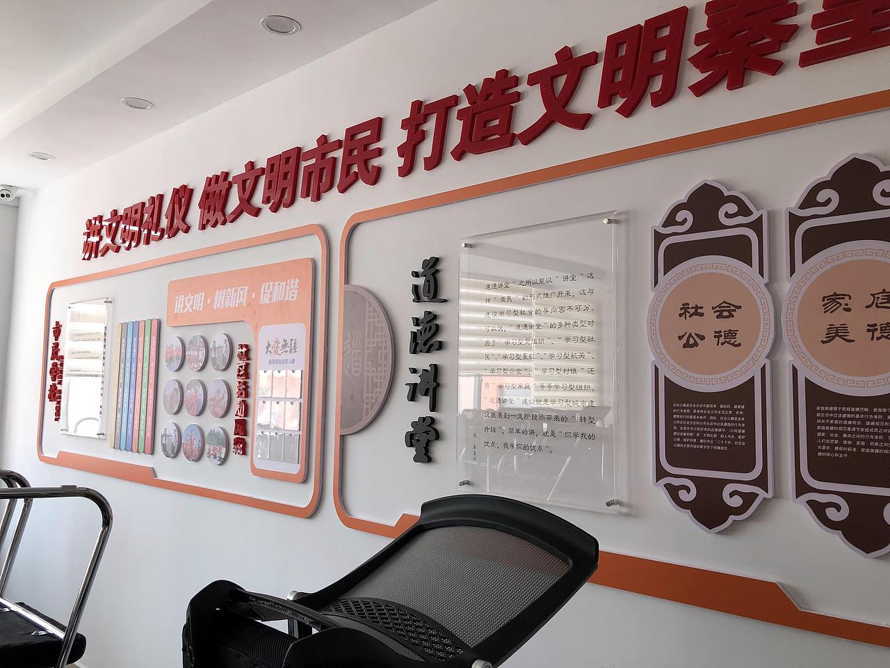 社区文化标识、党建文化、小区标识