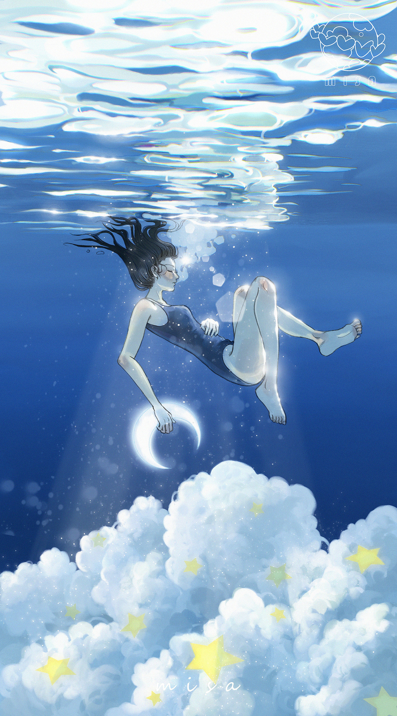 原创插画合集《梦象水星》(图ZMjU0NjU4MjY0) - 创作习作 - 站酷设计师梅沙misa原创素材 - 站酷ZCOOL