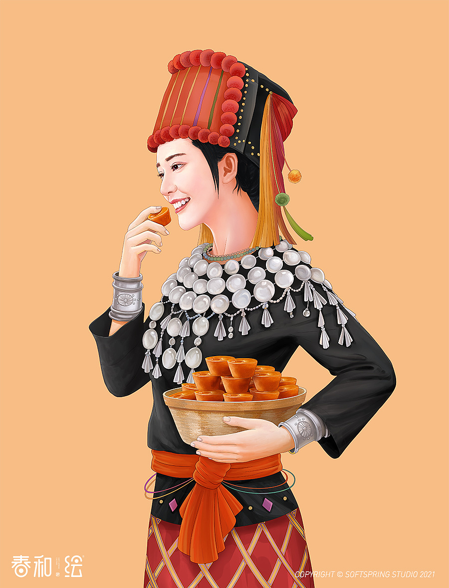 画了些好吃哒 ^_^ (农产品商业插画)