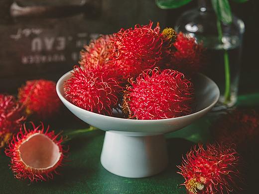 冒得灵魂的红毛丹 | 静物练习