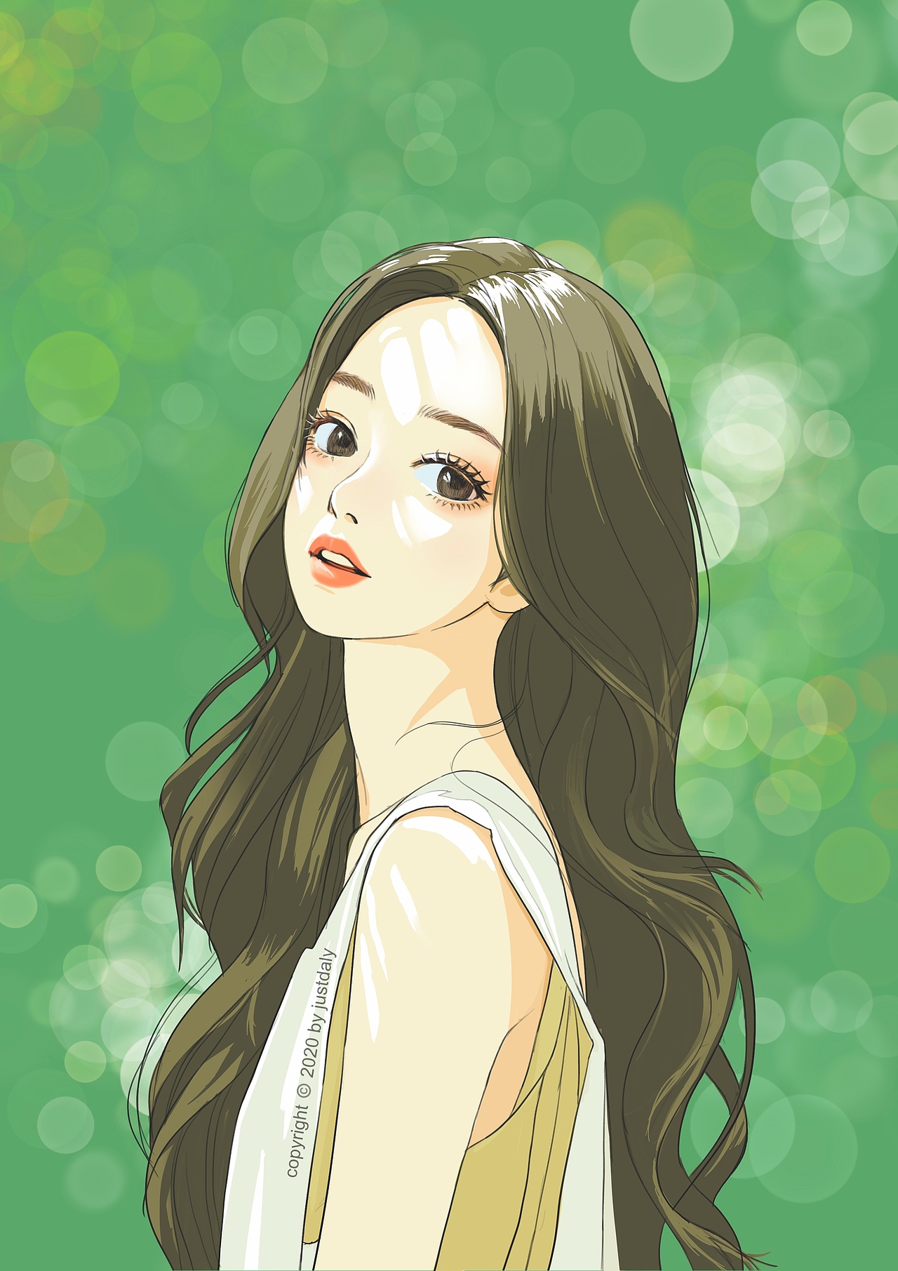清新头像系列（图ZMjQ5OTU5Njk2） - 创作习作 - 站酷设计师野火justdaly原创素材 - 站酷ZCOOL
