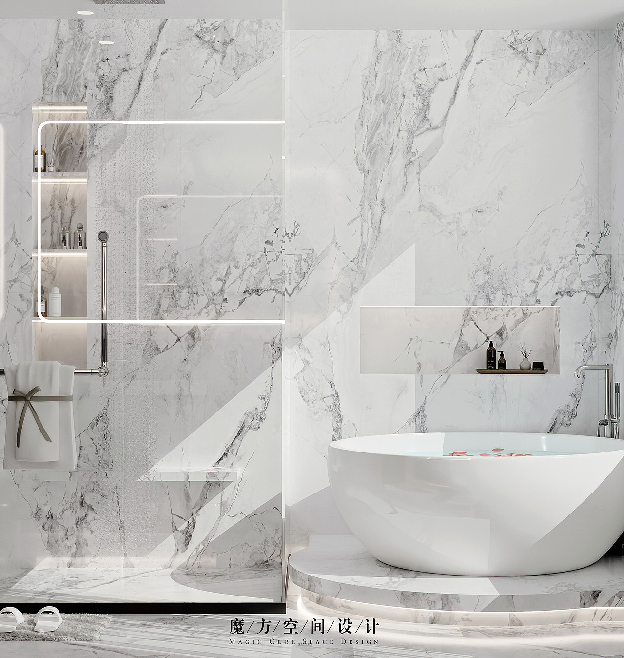 【魔方】简约现代•上海别墅项目