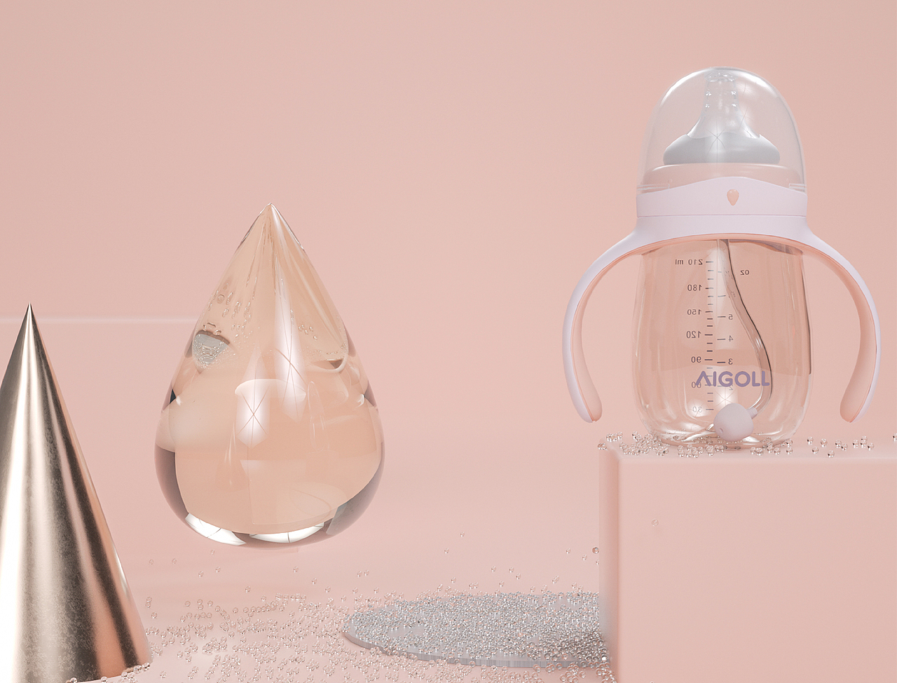 爱高奶瓶品牌全案设计