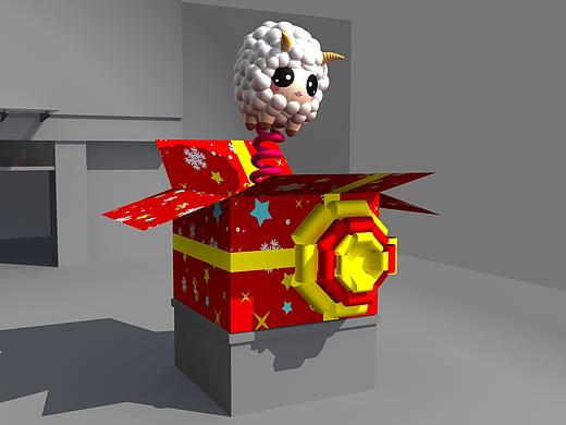 重庆百联上海城小羊来了