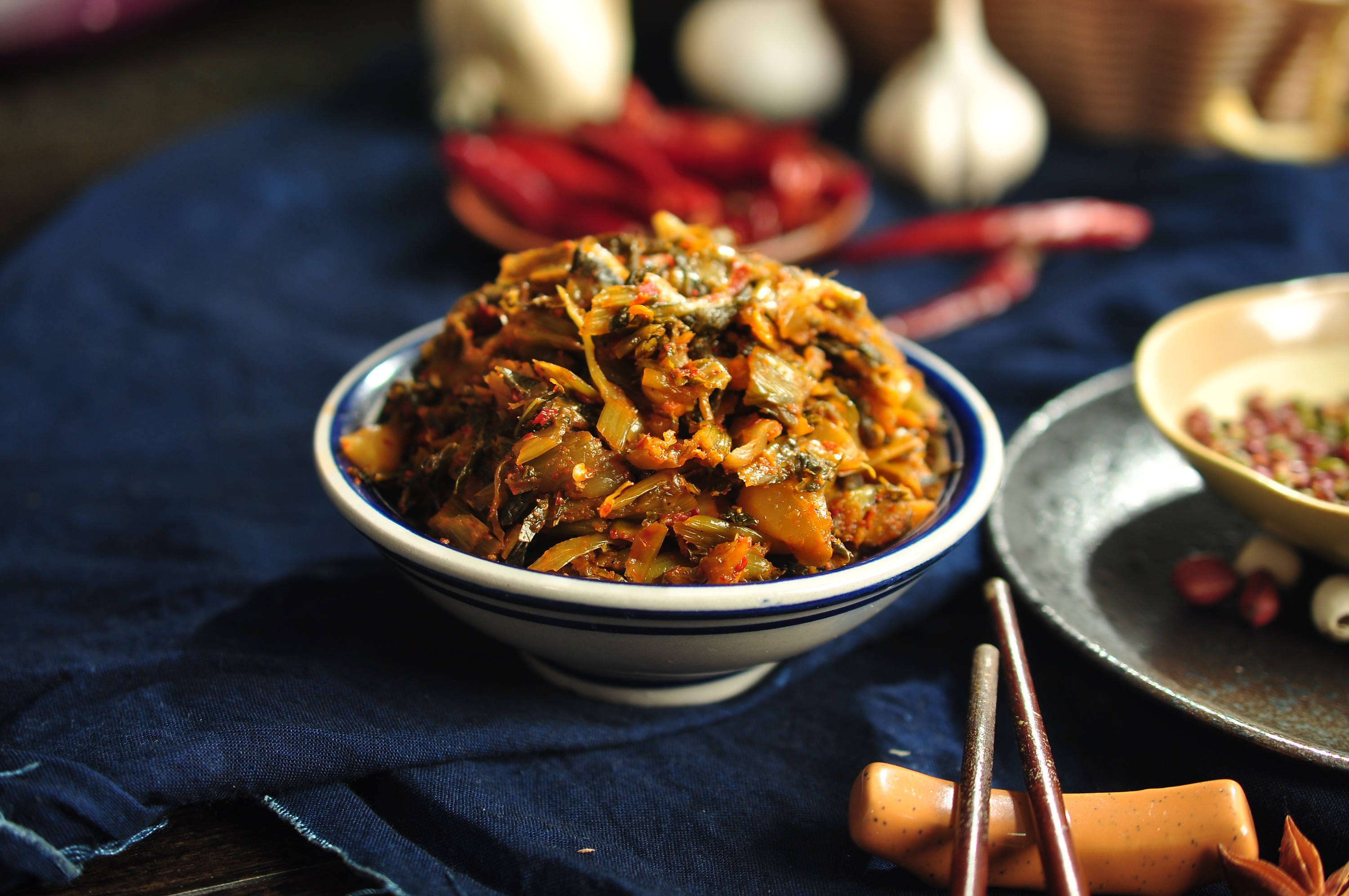 云南酸腌菜 摄影