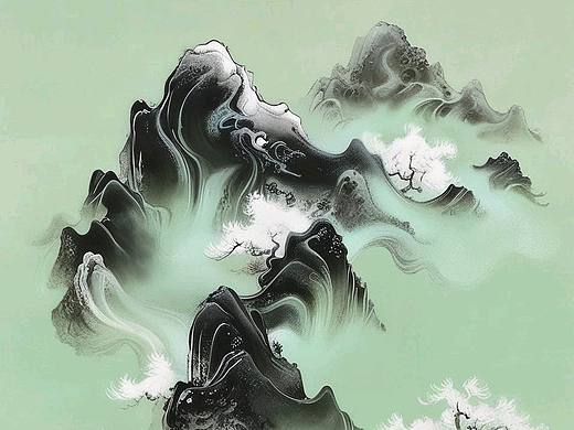 当王希孟的意境遇见Alberto Seveso的色彩