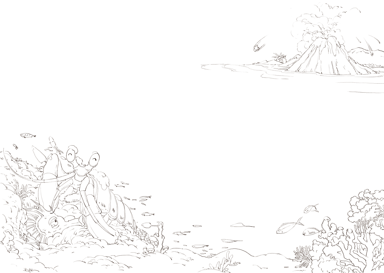 已做商用的线稿风格