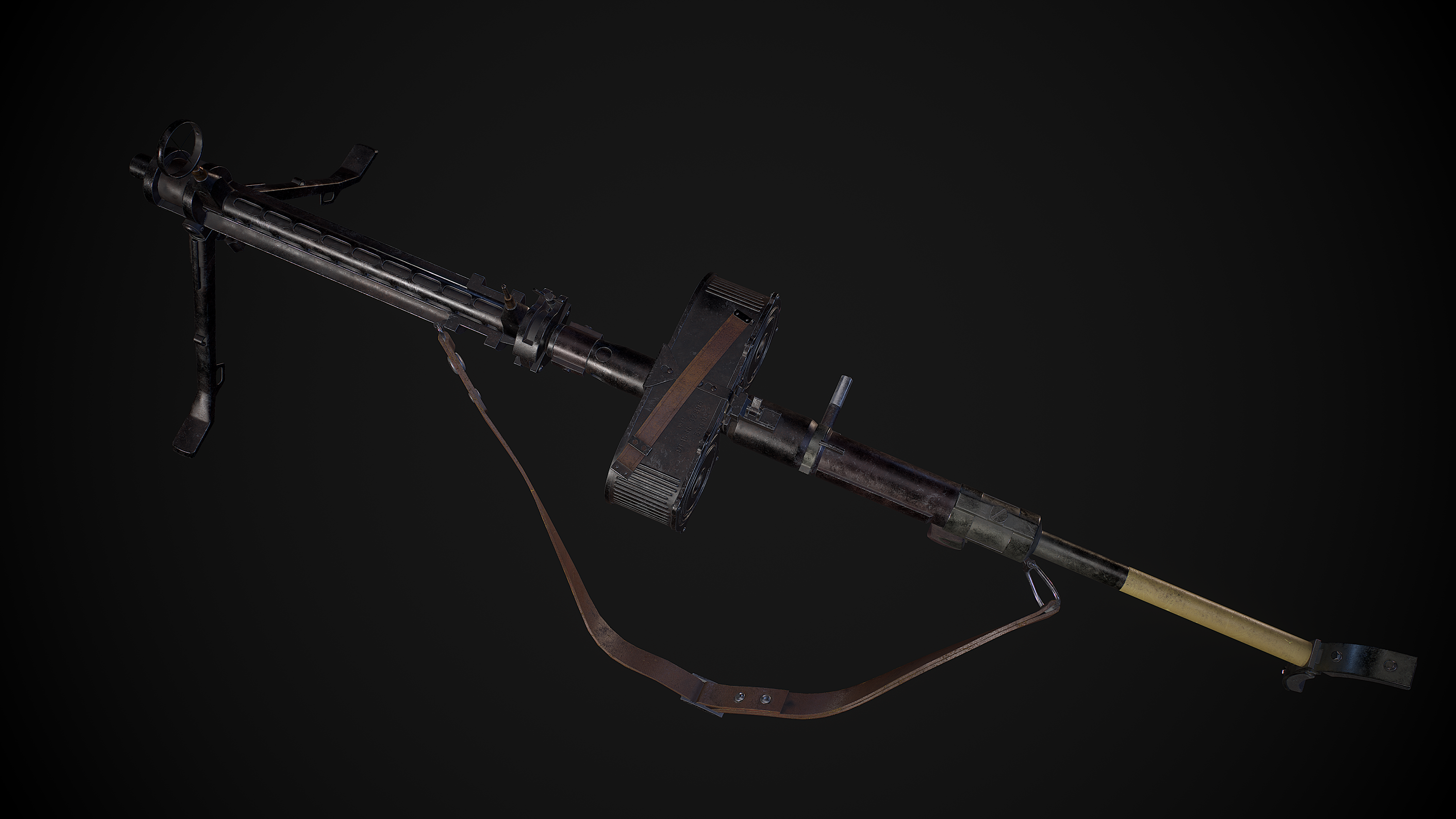 二战德军mg-15轻机枪