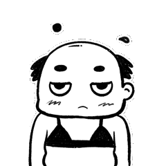 可爱的秃头女孩第一弹