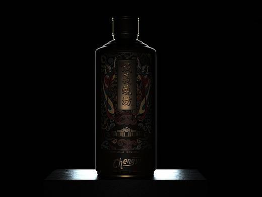 贵州酱香白酒包装设计 成义烧坊飞天酱酒产品设计