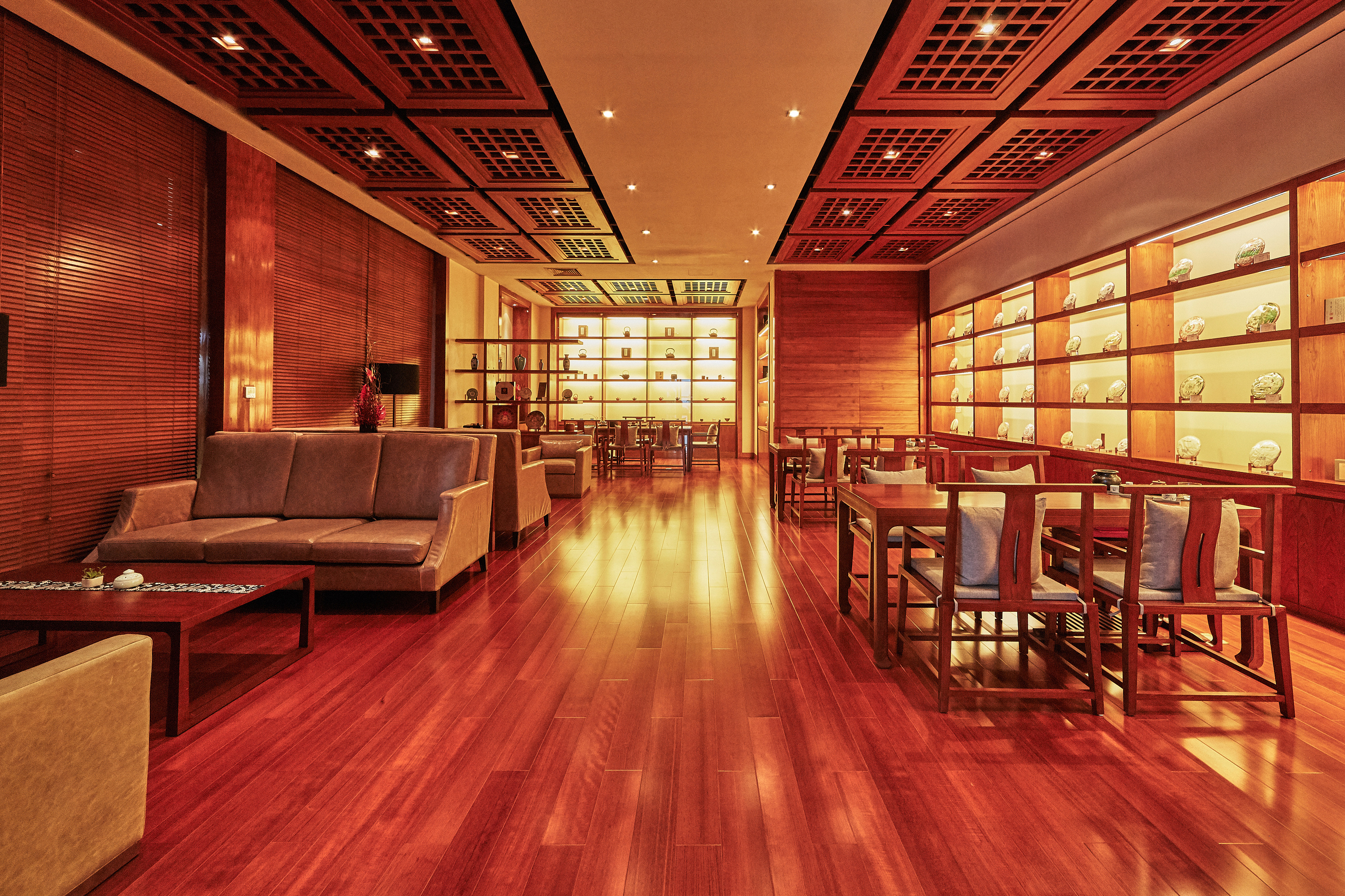 文华东方酒店-凤凰茶馆环境