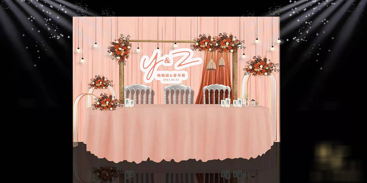 简约香槟色婚礼（图ZMjU0ODI0NTA4） - 展陈设计 - 站酷设计师巨蟹小叔叔原创素材 - 站酷ZCOOL