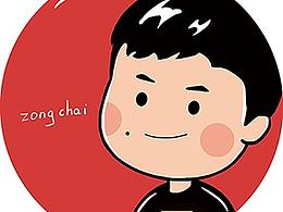 卡通手绘头像UZI