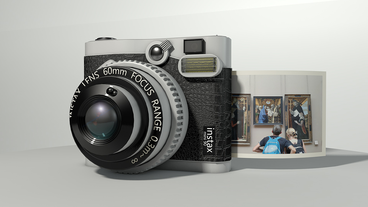 拍立得|三维|产品|lyjpluto_原创作品-站酷zcool