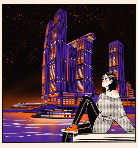 关于重庆 | 红色的夏天（图ZMjE2MDIzODcy） - 创作习作 - 站酷设计师飞顺慢原创素材 - 站酷ZCOOL